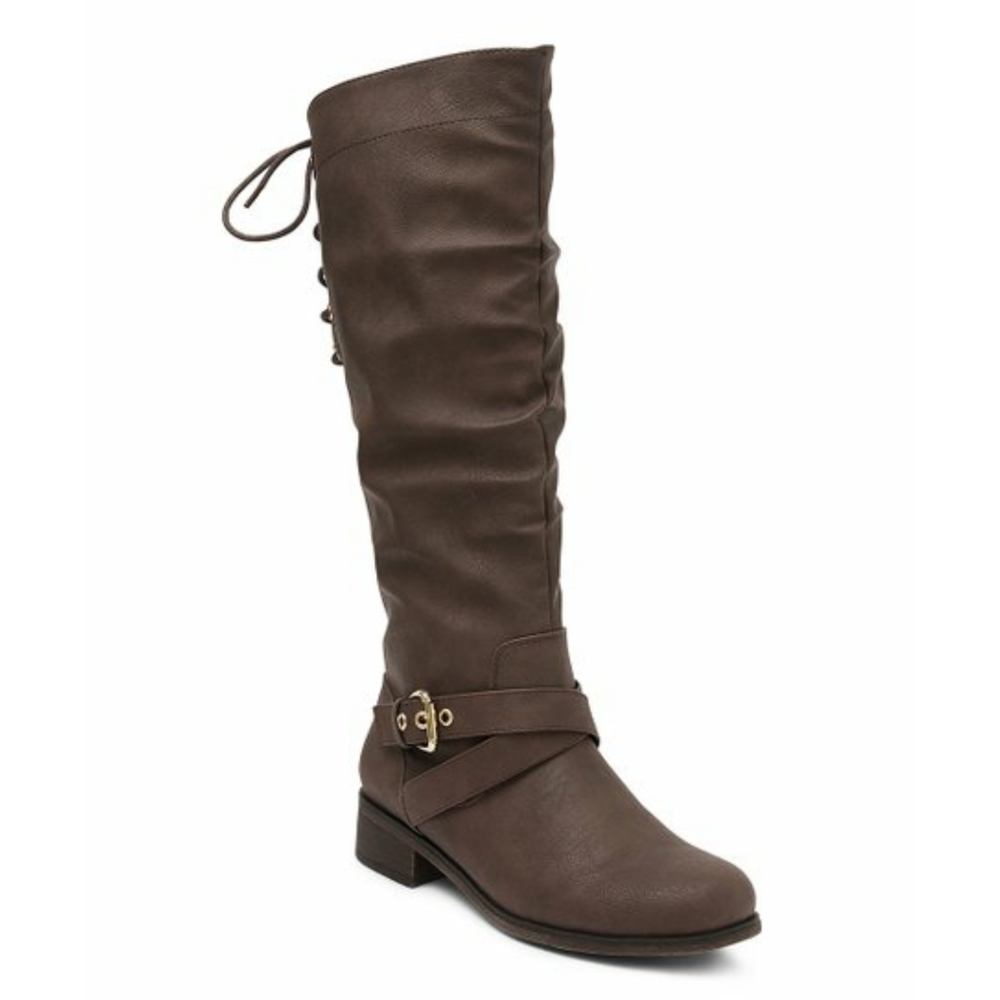 XOXO Women's Madrid Riding Boots Brown Size 8